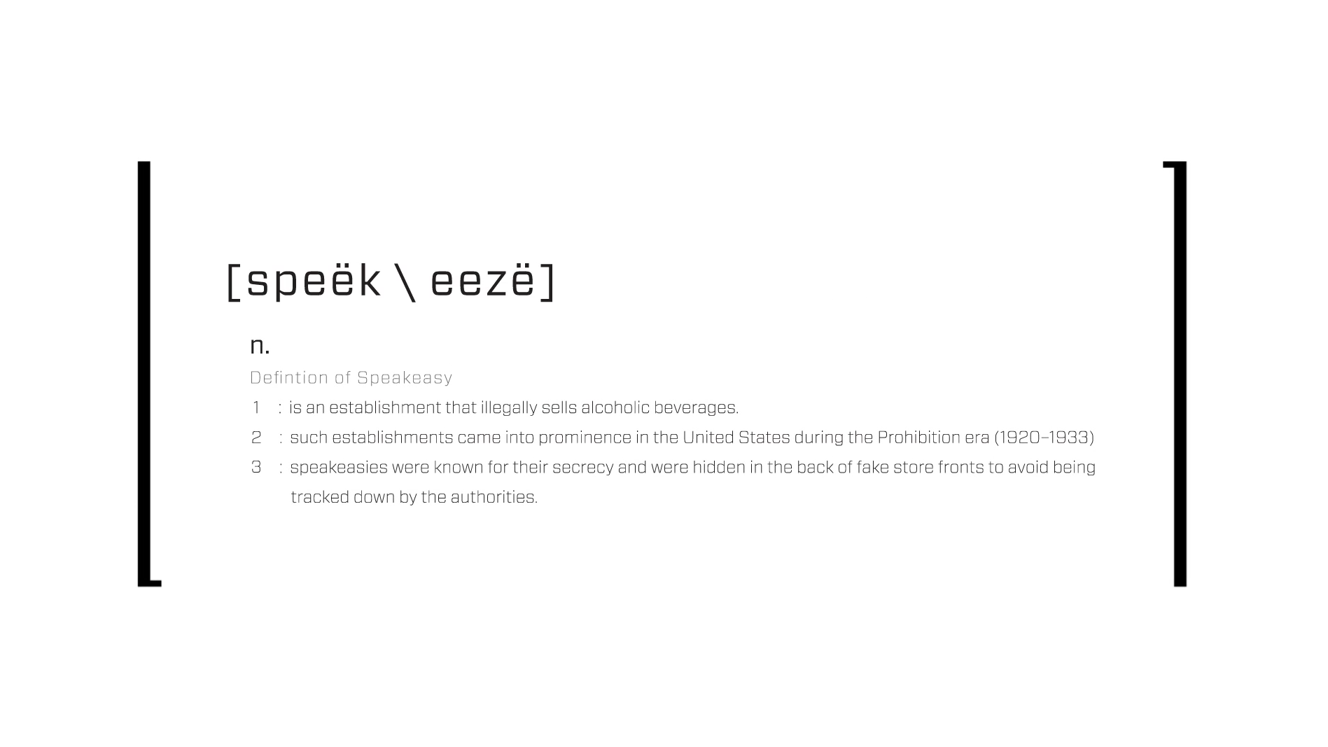 SPEAK_EASY